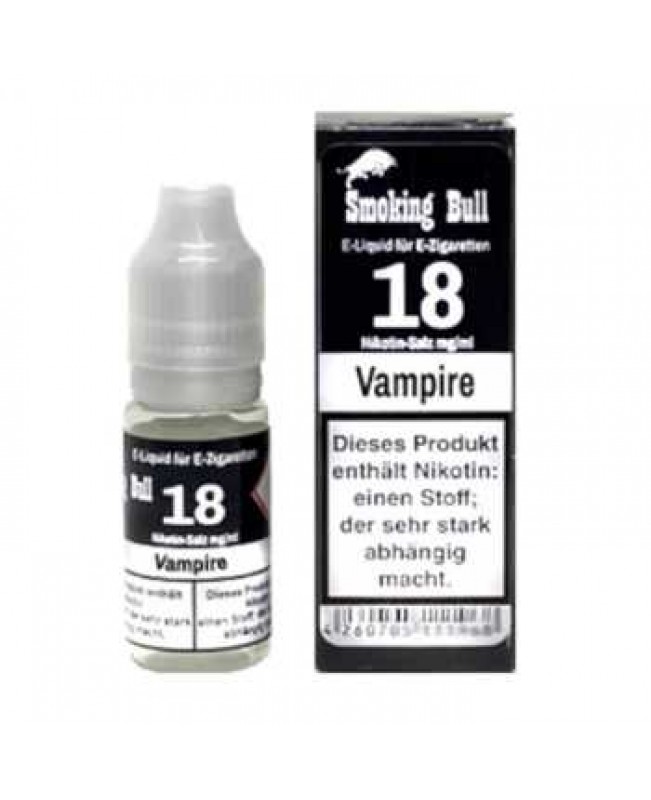 Vampire Smoking Bull Nikotinsalz Liquid 10ml (leckerer Beerenmix mit Cooling Kick)