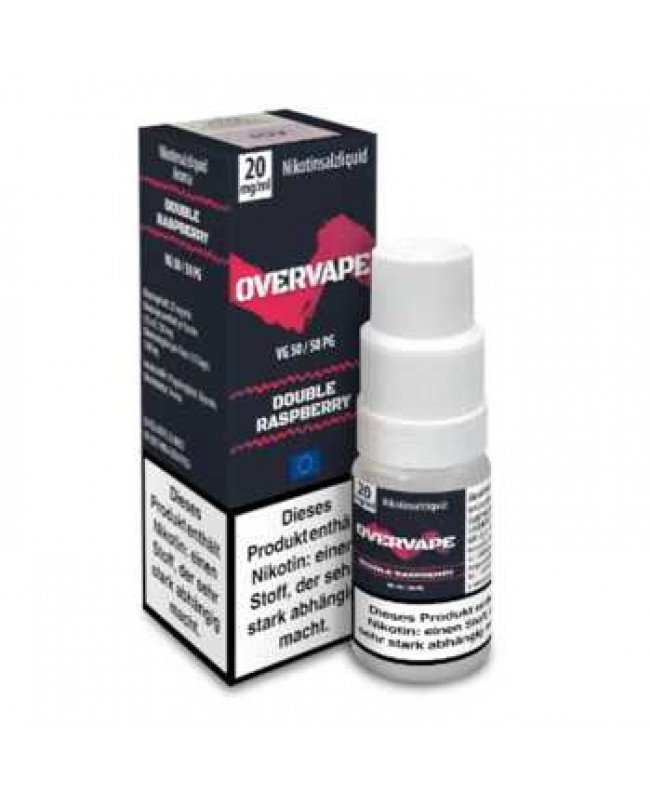 Double Raspberry OverVape Nik-Salt Liquid 10ml (Himbeer Mix)