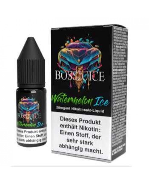 Watermelon Ice Boss Juice Nikotinsalz Liquid 10ml ...