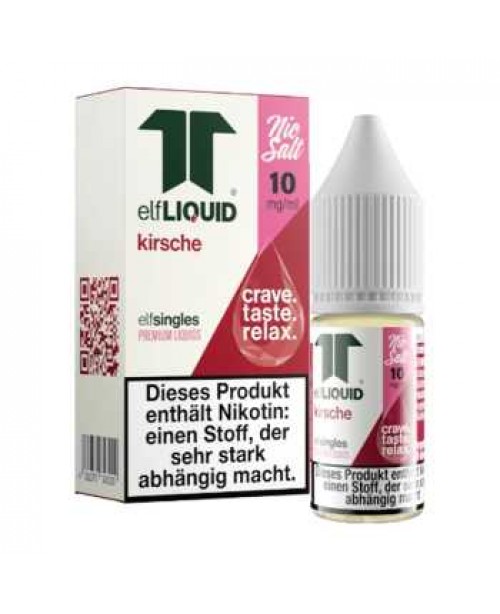 Kirsche Elf-Liquid Nikotinsalz Liquid 10ml
