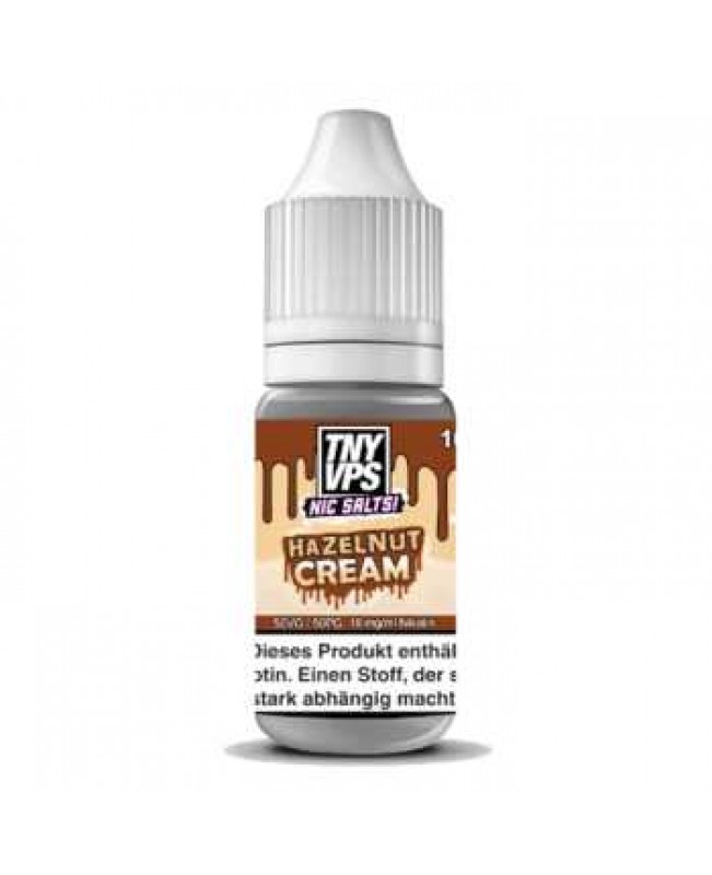 Hazelnut Cream TNYVPS Nikotinsalz Liquid 10ml 18mg (cremiger Haselnuss-Vanille Joghurt)