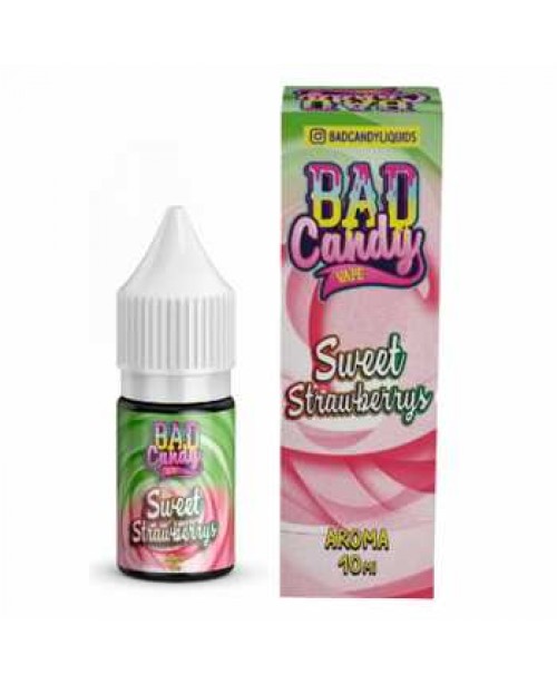 Sweet Strawberry Bad Candy Aroma 10ml (süßer Erd...