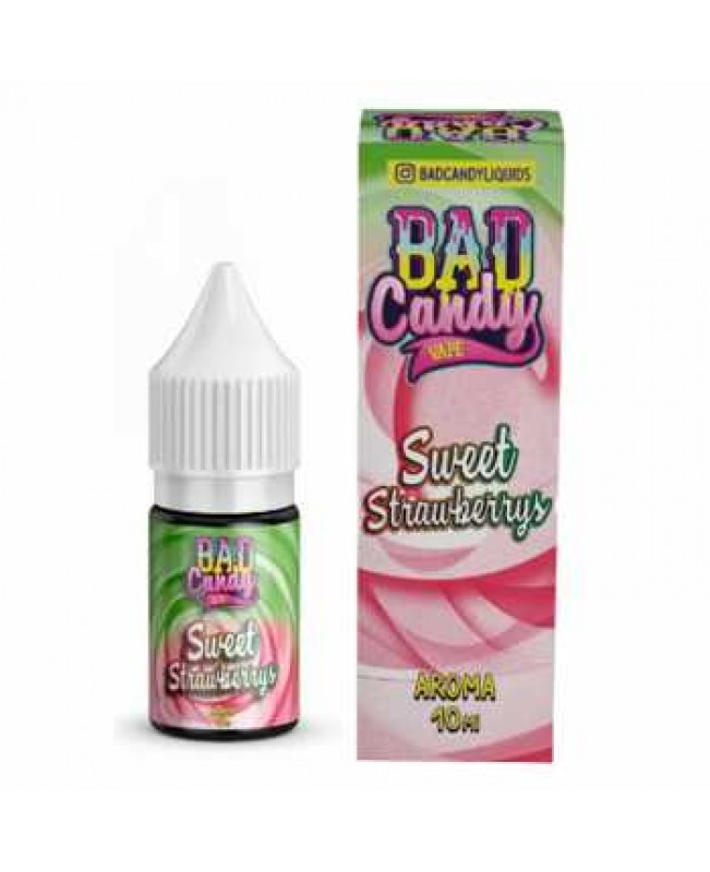 Sweet Strawberry Bad Candy Aroma 10ml (süßer Erdbeer Geschmack)