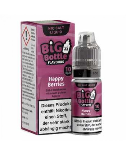 Big Bottle Happy Berries Nikotinsalz Liquid 10ml (...