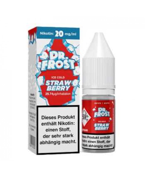 Strawberry Dr. Frost Nikotinsalz Liquid 20mg / 10m...