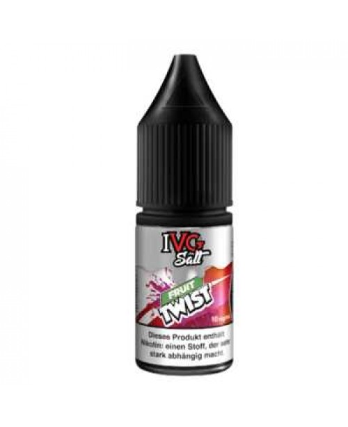 Fruit Twist IVG Nikotinsalz Liquid 10ml (Pfirsich,...