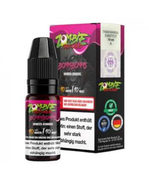 BommBomms Zombie NikSalt Juice Liquid 10ml (Himbee...