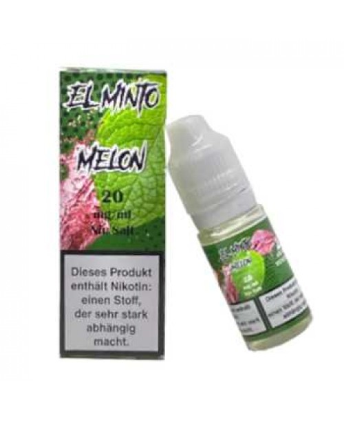 Melon El Minto NicSalt Liquid 10ml (Melone mit fri...