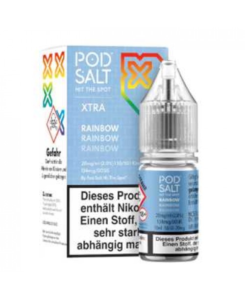 Rainbow Pod Salt X Nikotinsalz Liquid 10ml (Süß ...