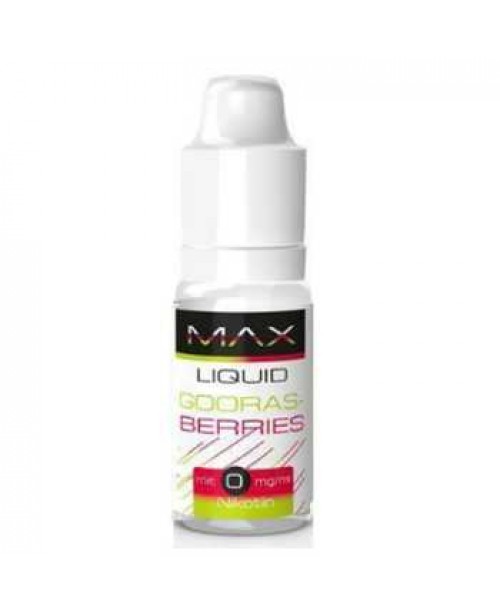 Max Vape Gooras Berries Liquid 10ml (Himbeer triff...