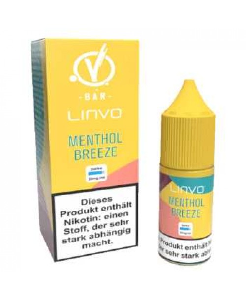 Menthol Breeze Linvo Nikotinsalz Liquid 10ml 20mg ...
