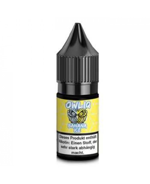 Banana Ice OWL Nikotinsalz Liquid 10ml (Banane eis...