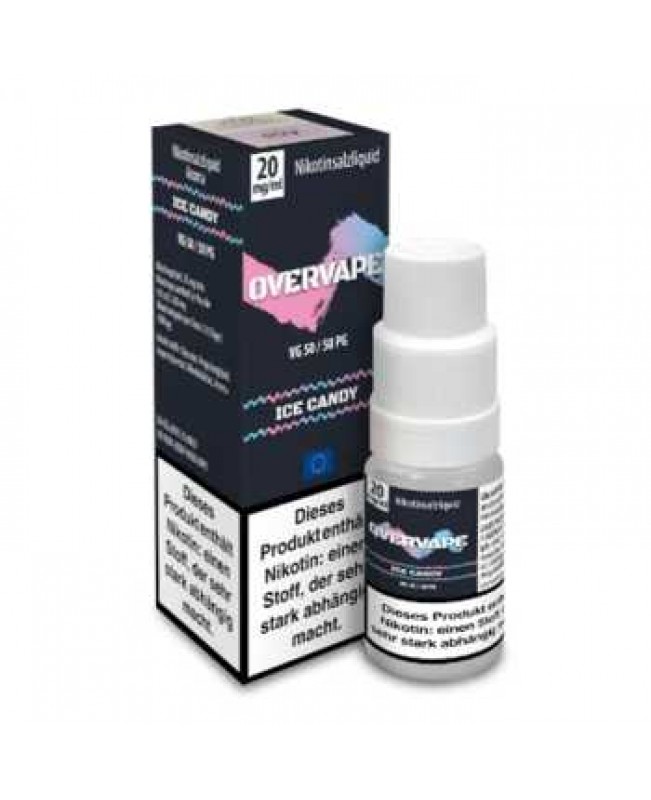 Ice Candy OverVape Nik-Salt Liquid 10ml (erfrischender Eisbonbon)