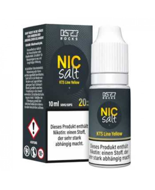 Yellow KTS Nikotinsalz Liquid 10ml 20mg (Cupcake K...