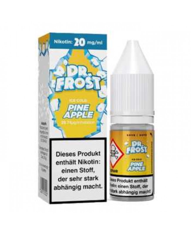 Pineapple Dr. Frost Nikotinsalz Liquid 20mg / 10ml (Ananas mit Kühle)