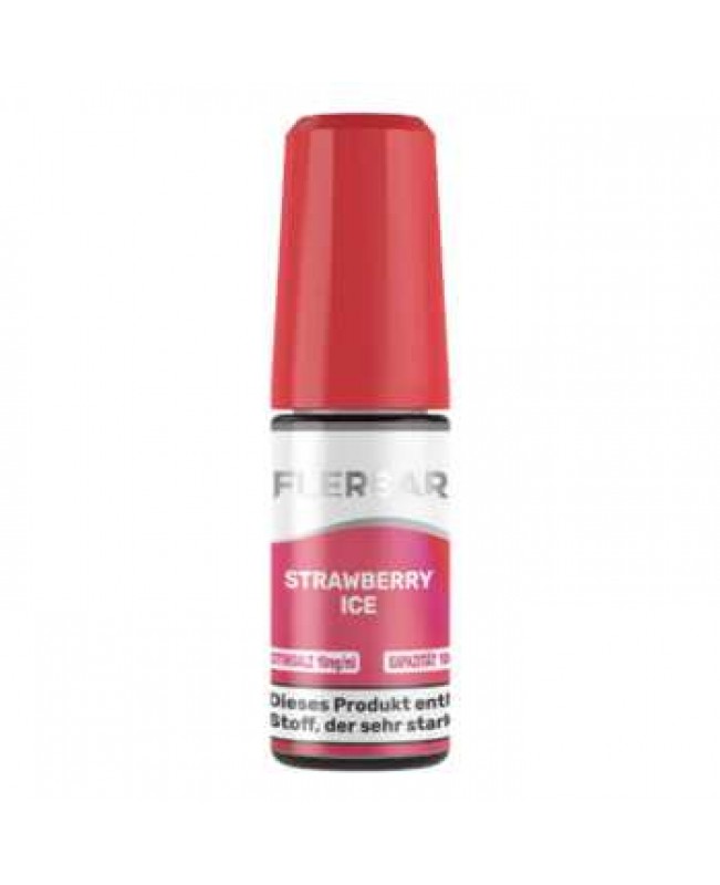 Strawberry Ice Flerbar Nikotinsalz Liquid 10ml (Erdbeere mit frische Note)