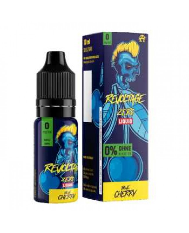 Blue Cherry Revoltage Hybrid-Nikotinsalz Liquid 10ml (Kirsch Geschmack mit leichter Kühle)
