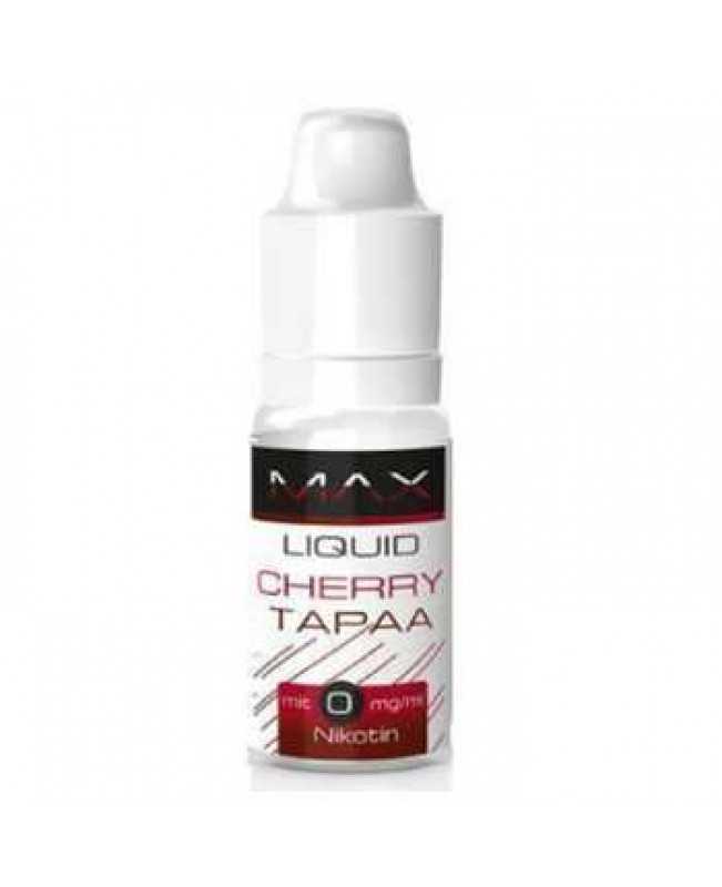 Max Vape Cherry Tapaa Liquid 10ml (Tabak trifft Kirsche)