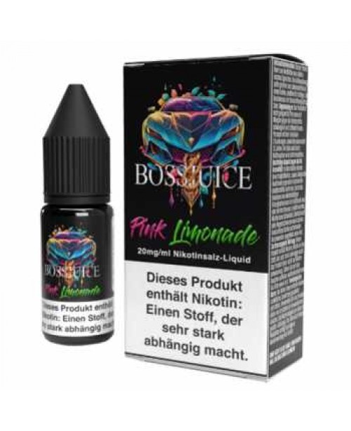 Pink Limonade Boss Juice Nikotinsalz Liquid 10ml 2...