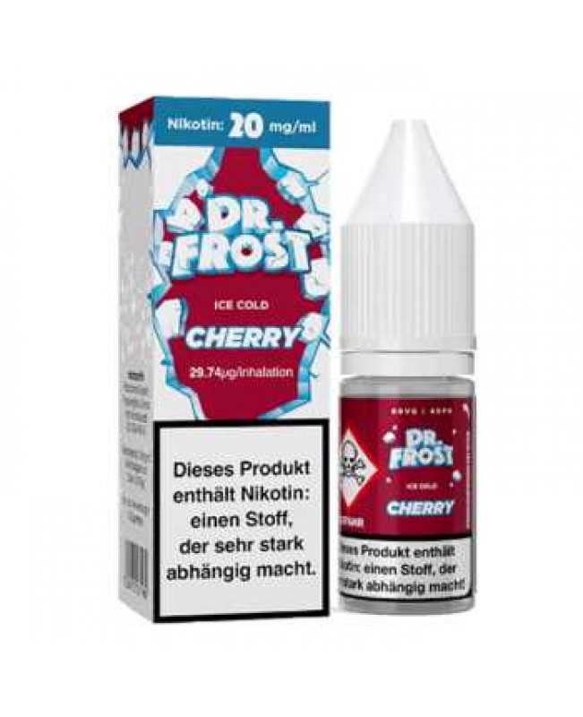 Cherry Dr. Frost Nikotinsalz Liquid 20mg / 10ml (Kirsche und Kühle)