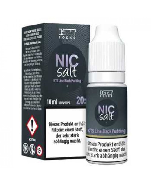 Black Pudding KTS Nikotinsalz Liquid 10ml 20mg (Pu...