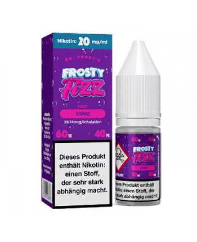 Vimo Dr. Frost Nikotinsalz Liquid 20mg / 10ml (Himbeere, schwarze Johannisbeere und Traube)