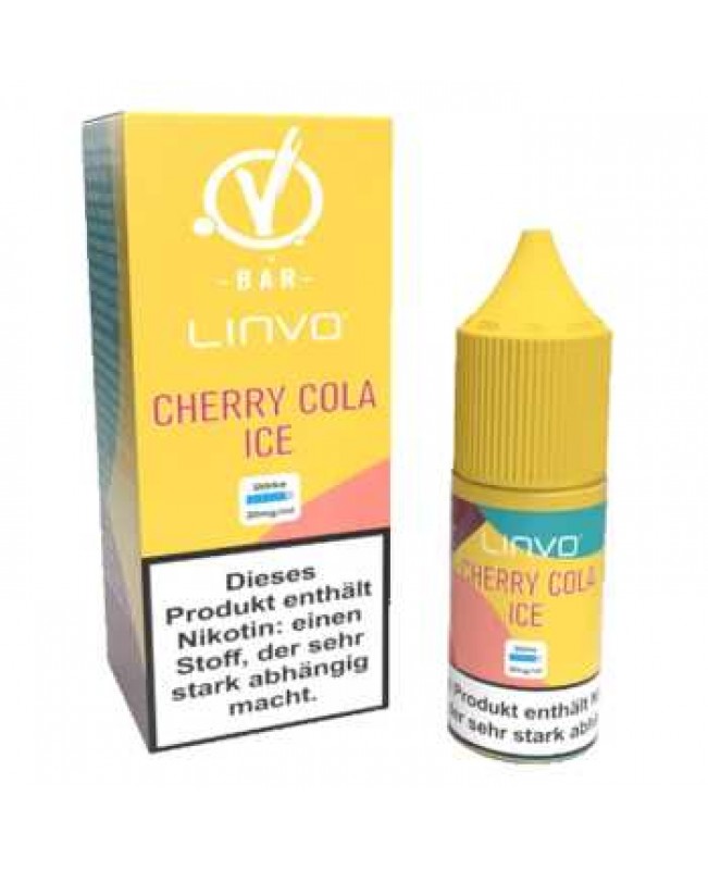 Cherry Cola Ice Linvo Nikotinsalz Liquid 10ml 20mg (Cola mit Kirschgeschmack und frischer Note)