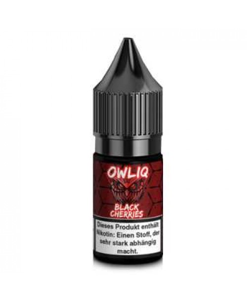 Black Cherries OWL Nikotinsalz Liquid 10ml (dunkle...