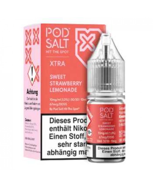 Sweet Strawberry Lemonade Pod Salt X Nikotinsalz L...