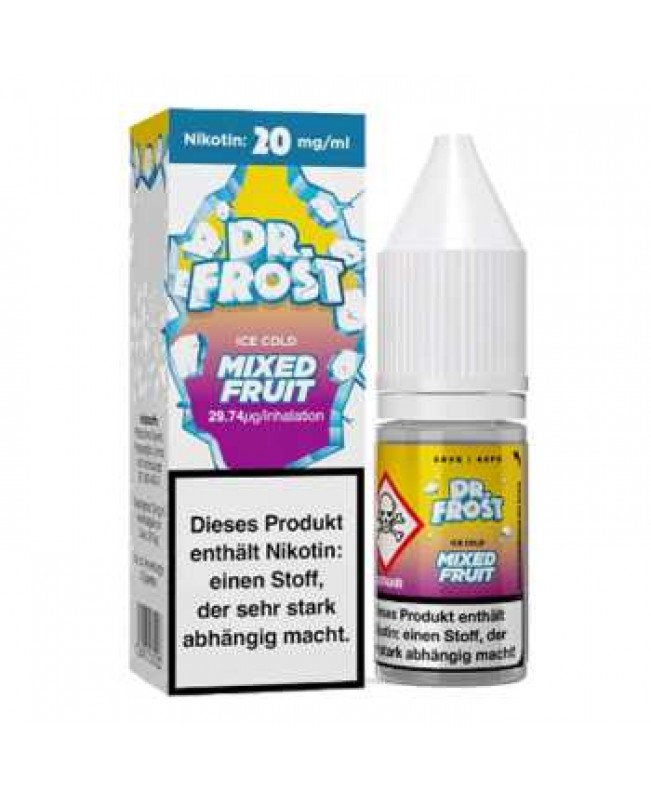 Mixed Fruit Dr. Frost Nikotinsalz Liquid 20mg / 10ml (Fruchtmix mit Kühle)
