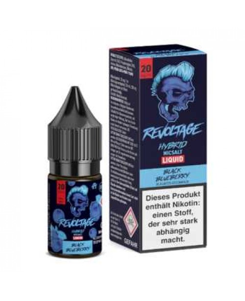 Black Blueberry Revoltage Hybrid-Nikotinsalz Liqui...