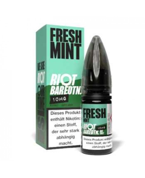 Fresh Mint Riot Squad Nikotinsalz Liquid 10ml (Min...