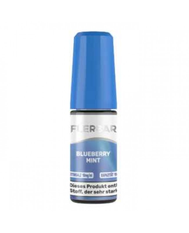 Blueberry Mint Flerbar Nikotinsalz Liquid 10ml (Bl...