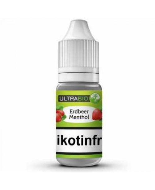 Erdbeer-Menthol Ultrabio Liquid 10ml