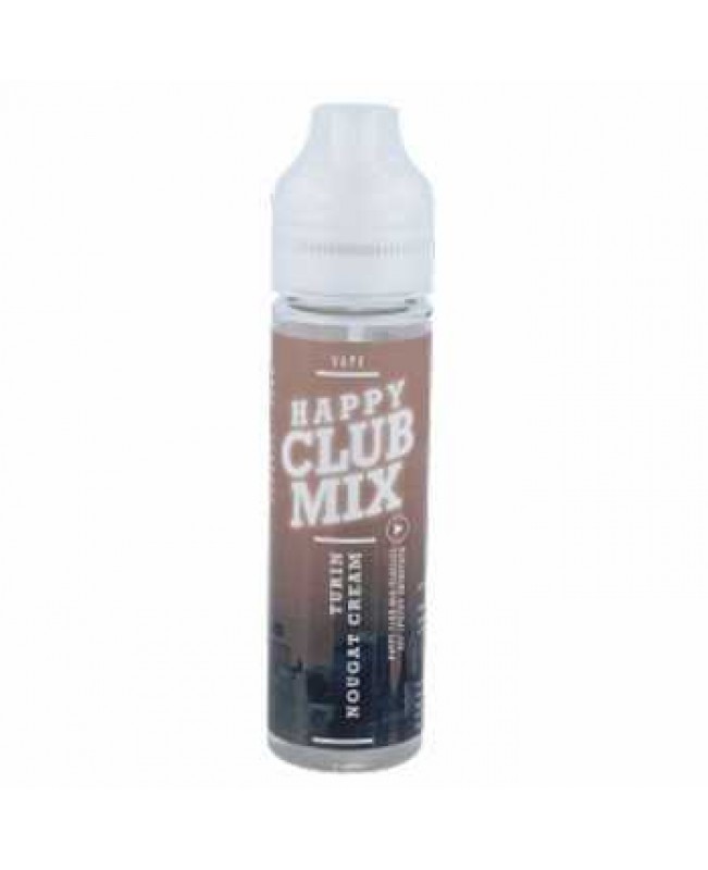 Turin Nougat Cream Happy Club Mix Aroma 10ml / 60ml (Haselnuss-Nougat Creme)