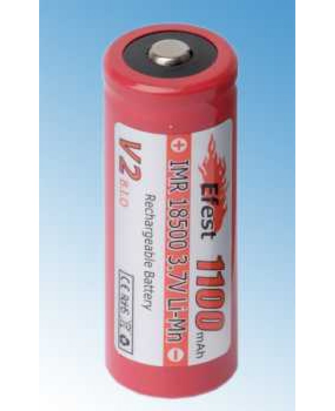 Dampf Shop - Efest V2 IMR 18500 1100mAh Batterie Akku