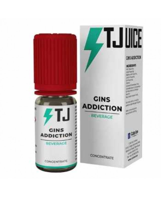 Beverage Gins Addiction T-Juice Aroma 10ml (Gin / Zitrone + Absinth)
