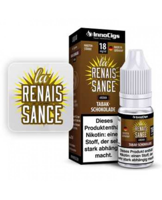 La Renaissance InnoCigs Liquid 10ml (Tabak trifft auf Schokolade)