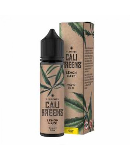 Lemon Haze Cali Greens Shortfill Liquid 60ml (Zitr...