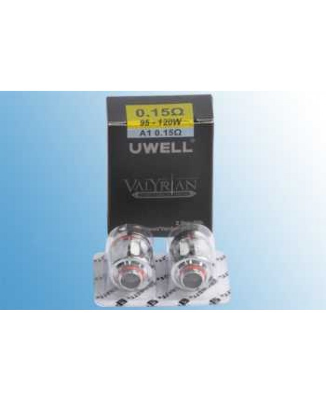 2 x Uwell Valyrian Ersatz 0,15 Ohm Coils (1 Packung)