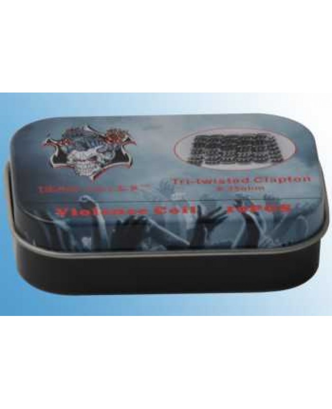 10 x Tri-twisted Clapton Coil Damon Killer