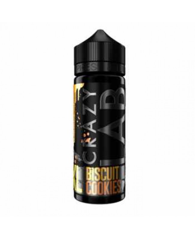 Biscuit Cookies XL Crazy Lab Shake & Vape 10ml / 120ml (Keks mit Vanillegeschmack)