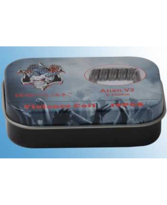 Alien V2 Clapton E-Zigaretten Coil Damon Killer 0,25 Ohm